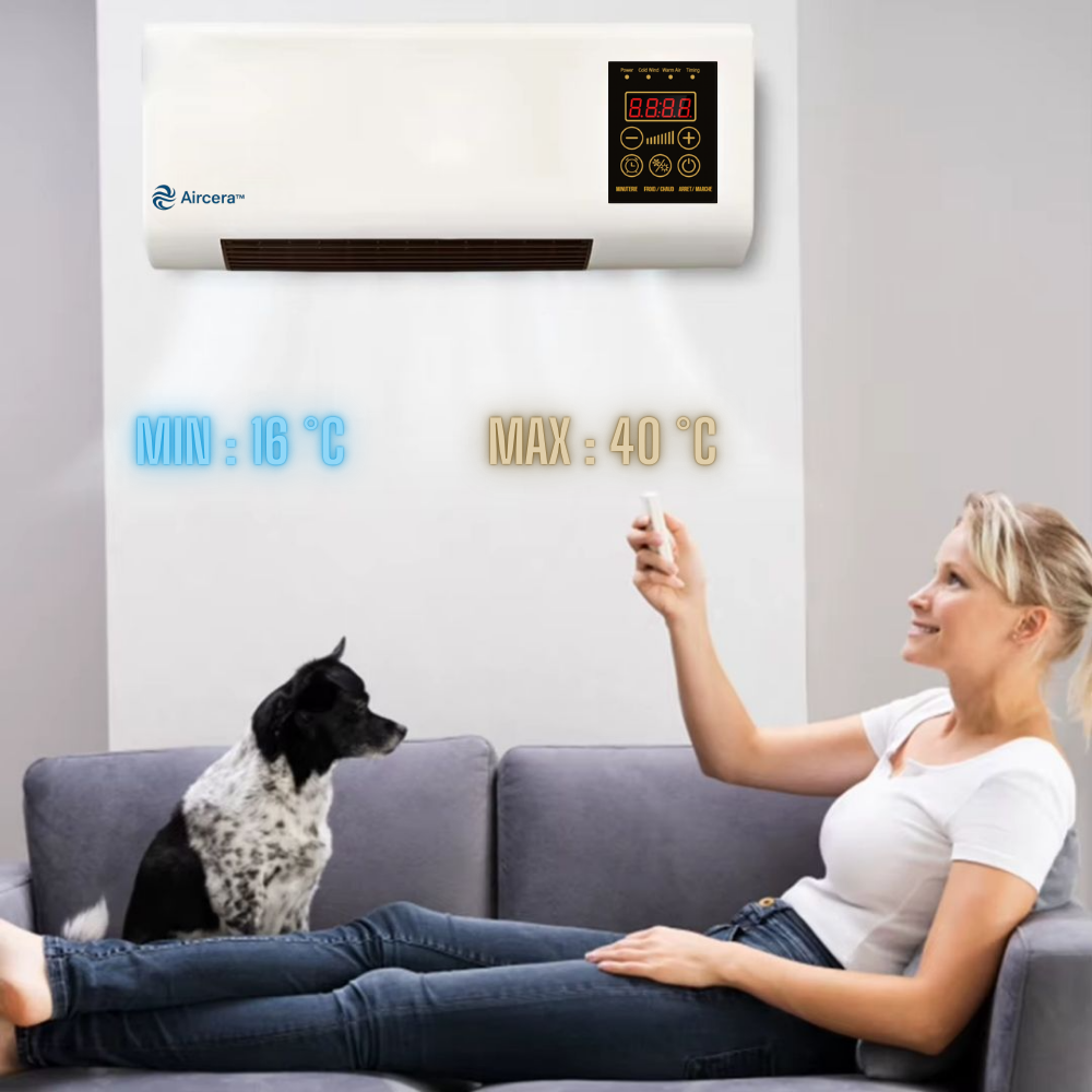 Climatiseur 2-en-1 Intelligent – Climatisation Chaud/Froid avec Télécommande + Cadeaux GRATUITS ! Stock Limité 🎁