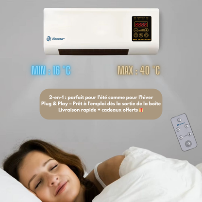 🔥Climatiseur 2-en-1 Intelligent – Climatisation Chaud/Froid avec Télécommande + Cadeaux GRATUITS ! Stock Limité