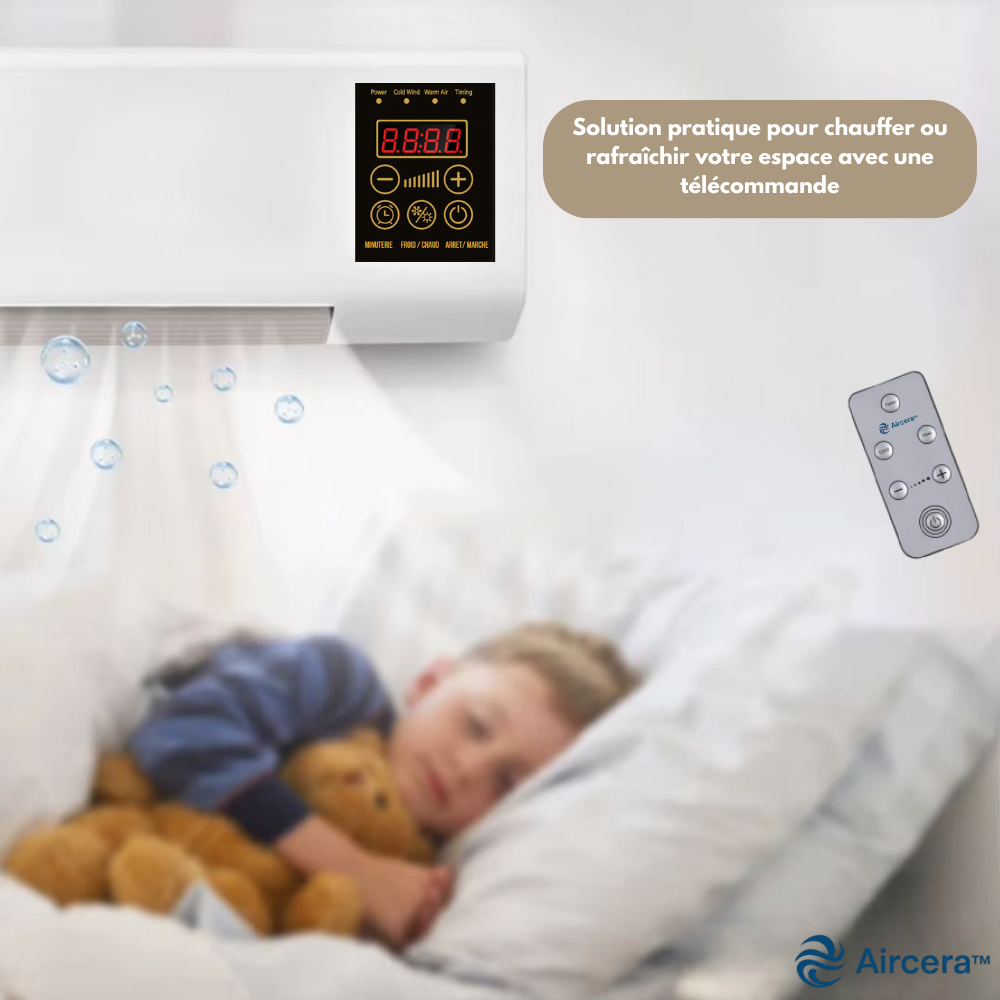 🔥Climatiseur 2-en-1 Intelligent – Climatisation Chaud/Froid avec Télécommande + Cadeaux GRATUITS ! Stock Limité